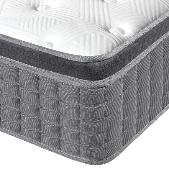lemontalking 14 inch Hybrid Mattress in A Box Spring Gel Memory Foam,King Mattress