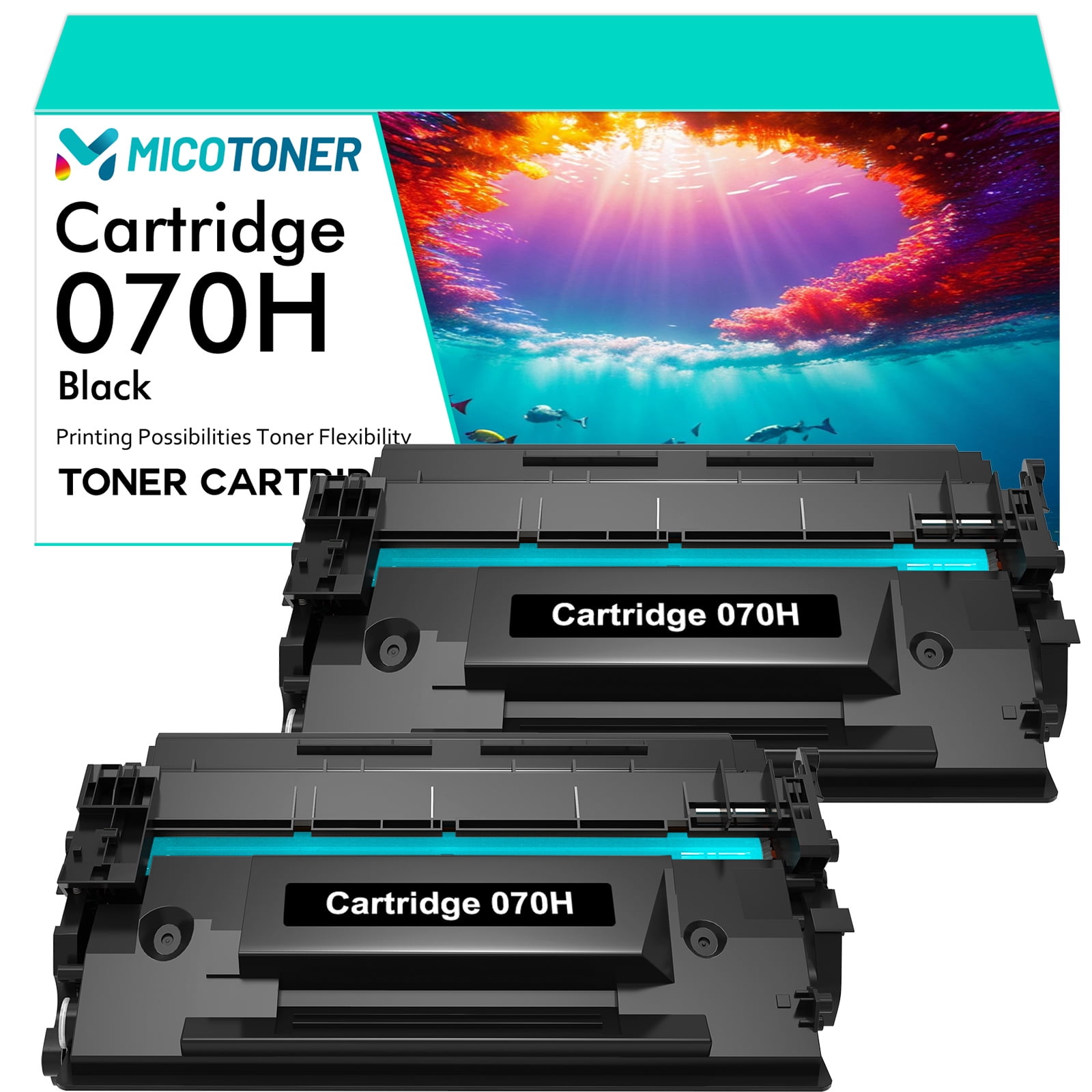 MICOTONER 070H Toner Cartridge Compatible for Canon 070H CRG070H CRG ...