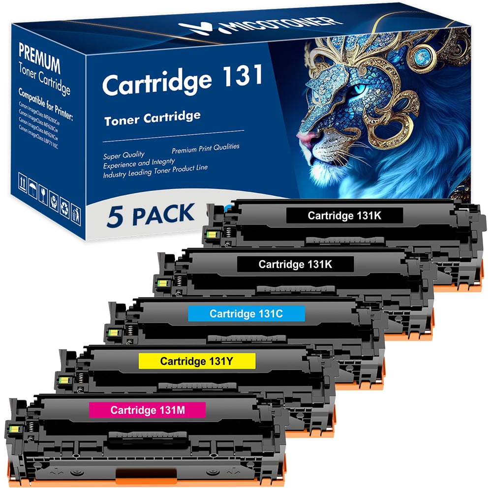 MICOTONER 131 131H Toner Cartridge Compatible for Canon 131 131H CRG131 ...
