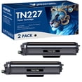 thumbnail image 1 of MICOTONER 2-Pack Compatible Toner Cartridge for Brother TN-227BK TN-227 MFC-L3710CW MFC-L3770CDW MFC-L3750CDW HL-L3210CW HL-L3230CDW HL-L3290CDW Printer(Black), 1 of 6