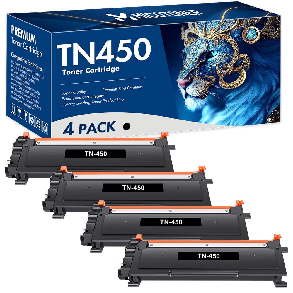 Lot De 3 Toners Compatibles Brother TN-2220 Noir - Pour DCP7060, HL2240 - Neufs