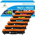 thumbnail image 1 of MICOTONER Compatible Toner Cartridge for Brother TN-221 TN-225 TN-221BK TN-225C TN-225M TN-225Y HL-3140CW 3150CDW 3170CDW MFC-9140CDN 9330CDW DCP-9020CDW(3*Black,Cyan,Magenta,Yellow 6-Pack), 1 of 10