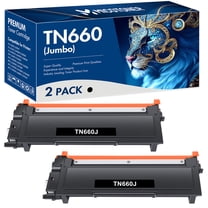 MICOTONER Compatible Toner Cartridge for Brother TN-660 TN660 HL-L2320D L2340DW L2360DN, DCP-L2540DN L2540DW L2560DW, MFC-L2740DW L2700DWR L2700DN High Yield Printer Ink (Black 2-Pack)