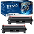 thumbnail image 1 of MICOTONER Compatible Toner Cartridge for Brother TN-760 HL-L2350DW HL-L2370DW HL-L2395DW DCP-L2550DW MFC-L2710DW MFC-L2750DW Printer (Black 2-Pack), 1 of 6