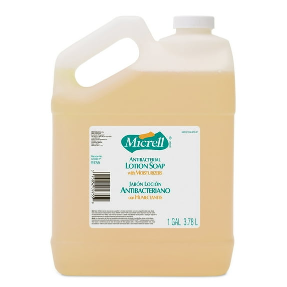 MICRELL Lotion Antibacterial Soap Jug Floral Scent 1 gal. 9755-04 1 Ct