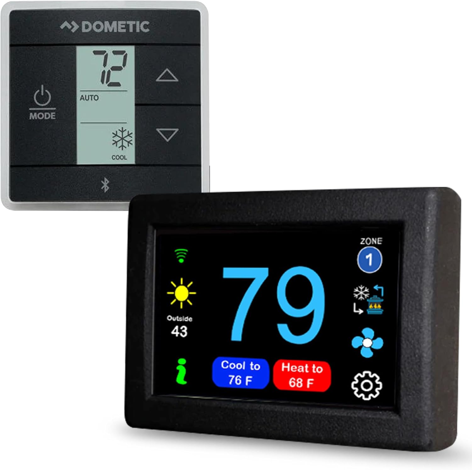 MICROAIR EasyTouch Digital WiFi or Bluetooth Thermostat, Programmable