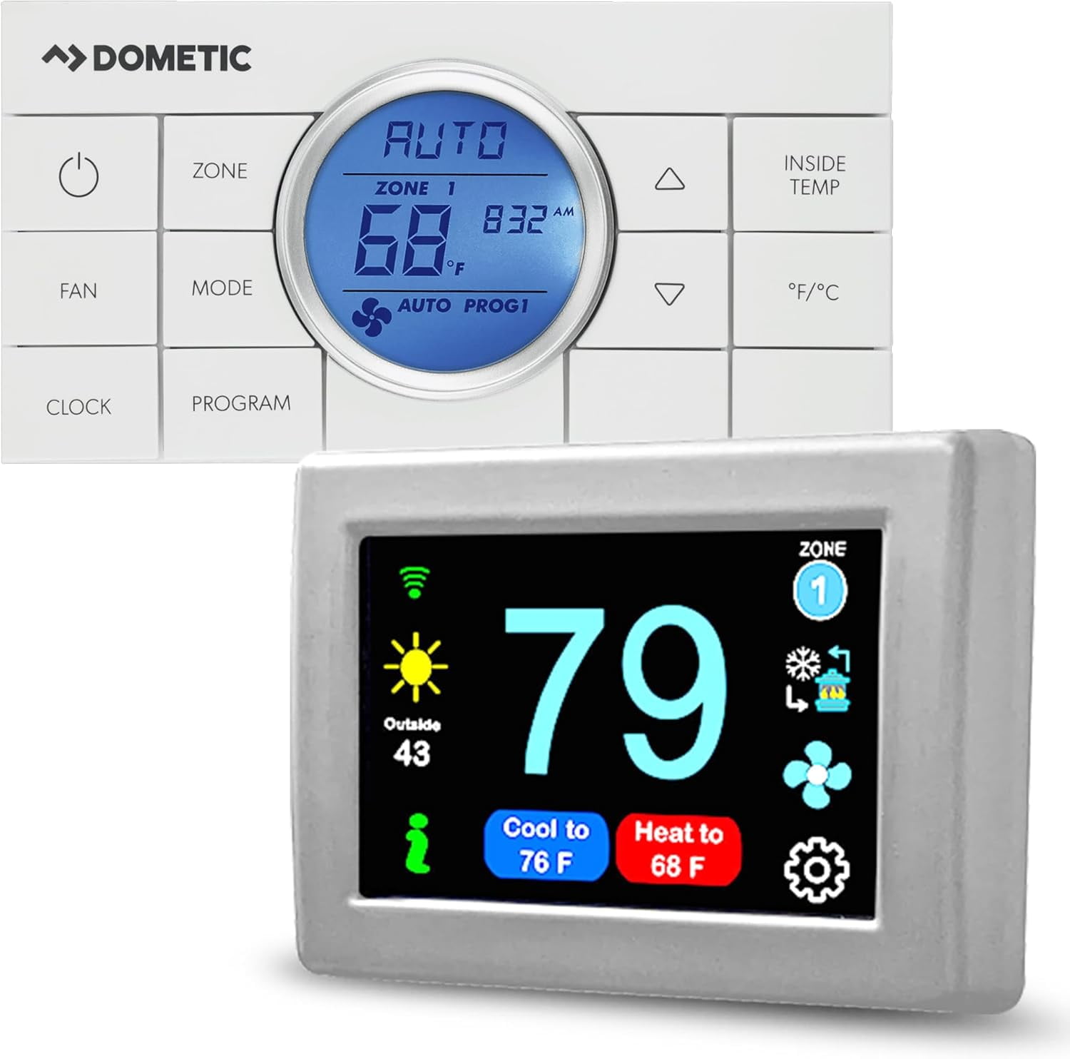 MICROAIR EasyTouch Digital WiFi or Bluetooth Thermostat, Programmable