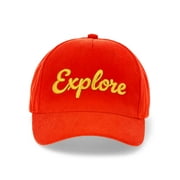 Wonder Nation Boys Corduroy Baseball Cap with Embroidery