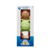Build-A-Bear Micro Mini Beans  Plush 3 Pack