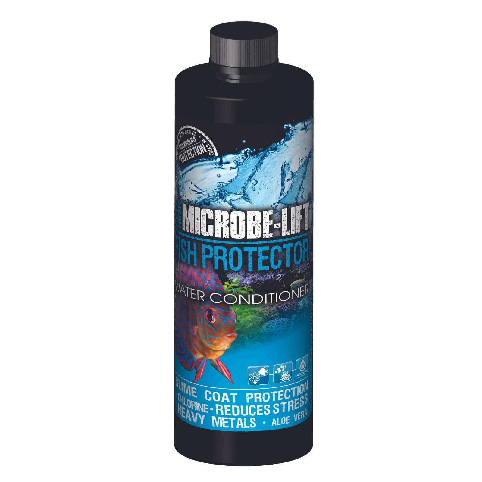 MICROBELIFT Fish Protector Water Conditioner, Aquatic Slime Coat and