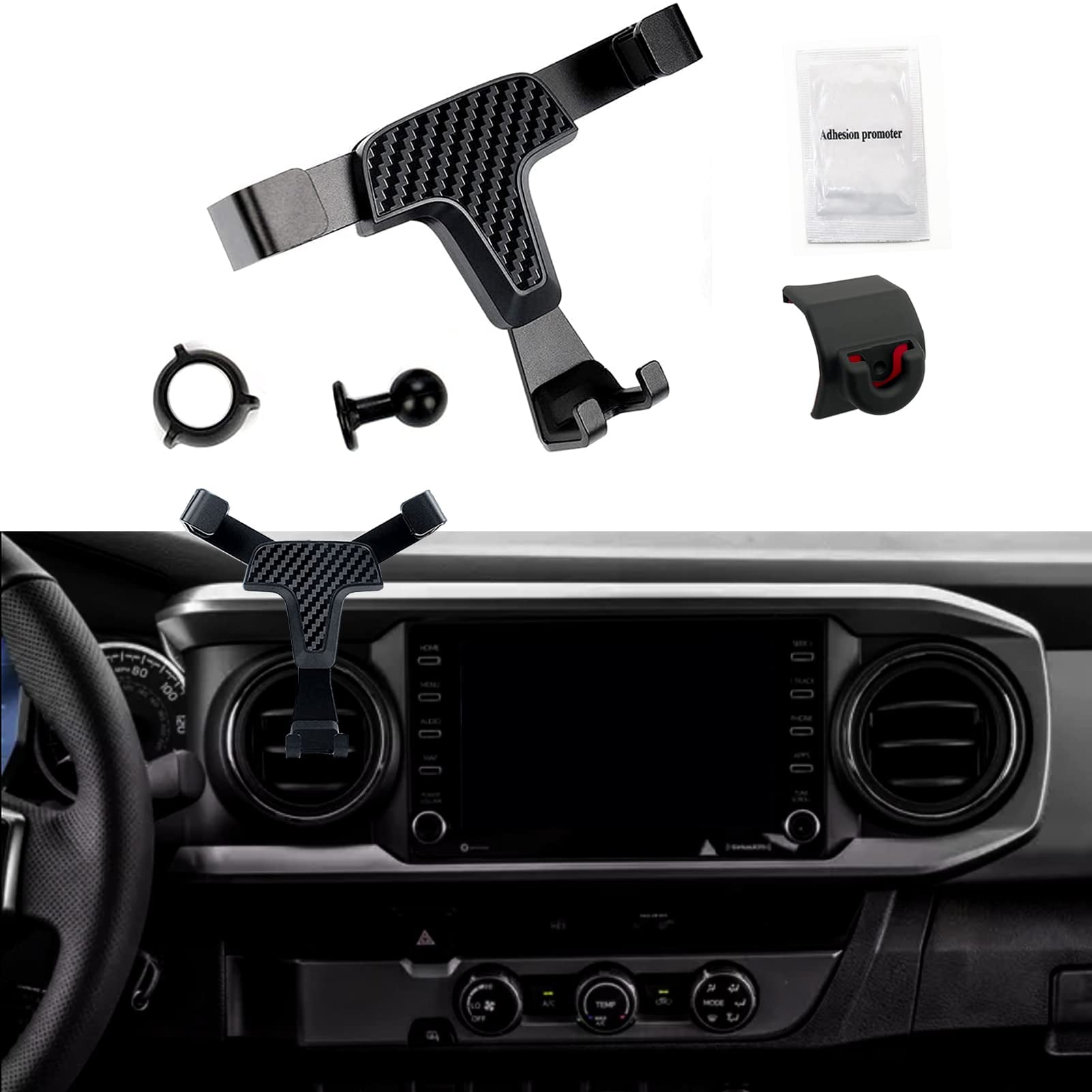 MICROCK Car Phone Holder Mount for Tacoma, Cellphone Dash Clip for ...