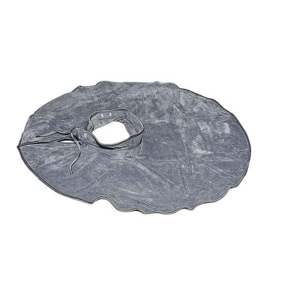 MICROFIBER SHOULDER TOWEL/CAPE HAIR BLEACH-PROOF (Grey)