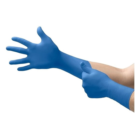 MICROFLEX SafeGrip SG-375 Exam Standard Gloves - Size L, Blue (Case of 500)