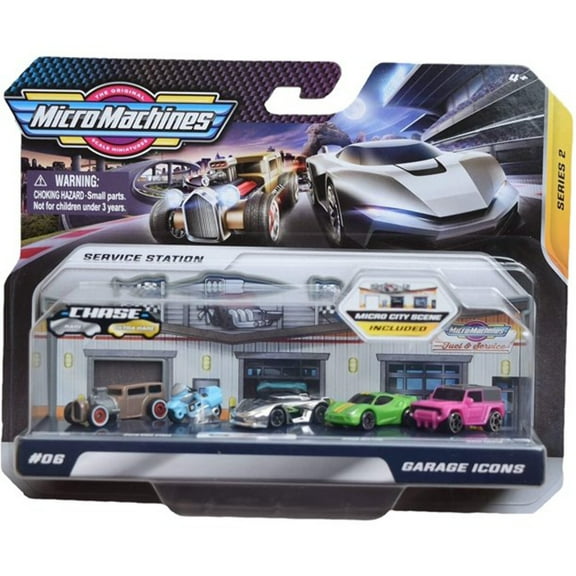 MICROMACHINES World Packs Silver Chase W2 - Collect and Connect Your World with These Highly Collectible Themed Packs