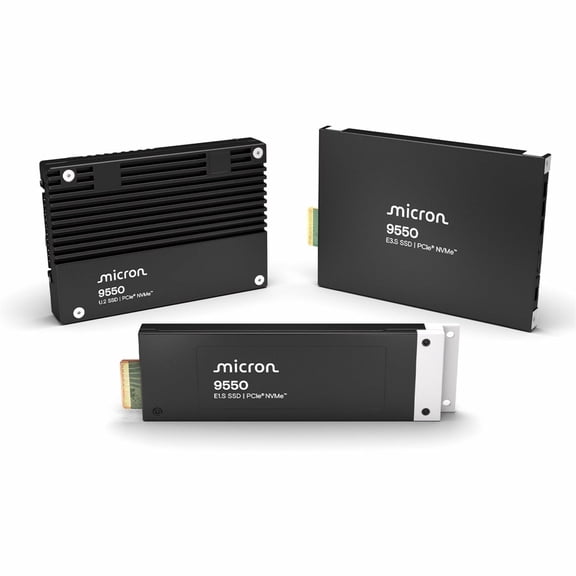 Micron 9550 PRO 3.75 TB Solid State Drive - E1.S [15 mm] Internal - PCI Express NVMe (mtfdlce3t8tha-1bk1dabyyr)