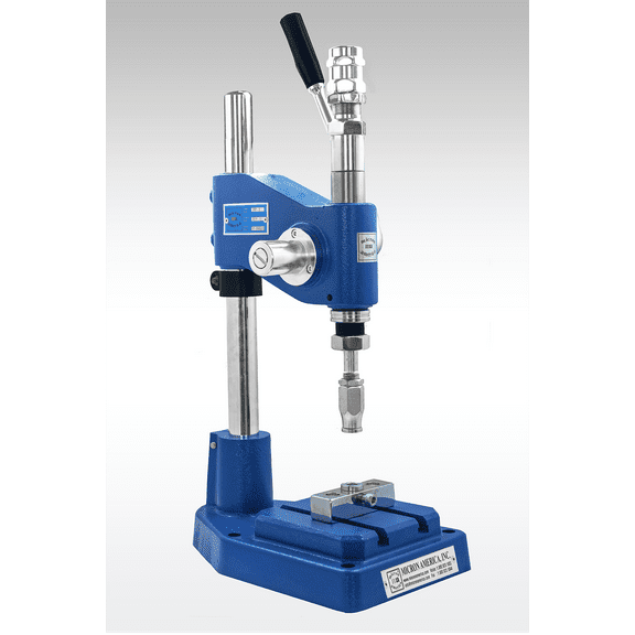 MICRON DEP-2 Heavy Duty (forward pulled & Deep-Frame) Grommet Hand Press Machine with #2 Self-Piercing Grommet Dies