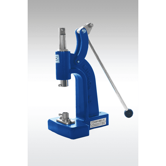 MICRON M-3 ALL-IN-ONE Textile Fastening Attaching (forward pulled) Hand Press Machine