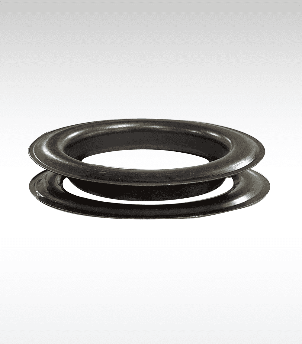 MICRON Round #18 Brass Curtain Grommets and Washers Oil Rubbed Bronze Plated