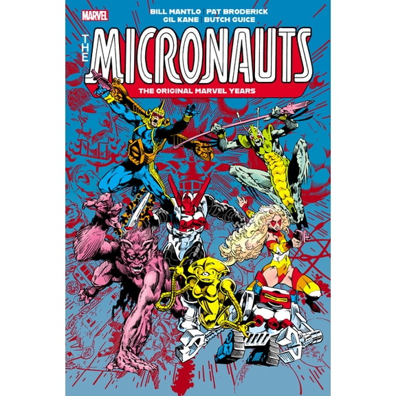Micronauts: The Original Marvel Years Omnibus Vol. 2 Michael Golden Cover, (Hardcover)