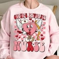 thumbnail image 1 of MICU Nurse Christmas Sweatshirt, MICU a Merry Christmas Shirt, ICU Nurse Holiday Tee Gift for Women, 1 of 5
