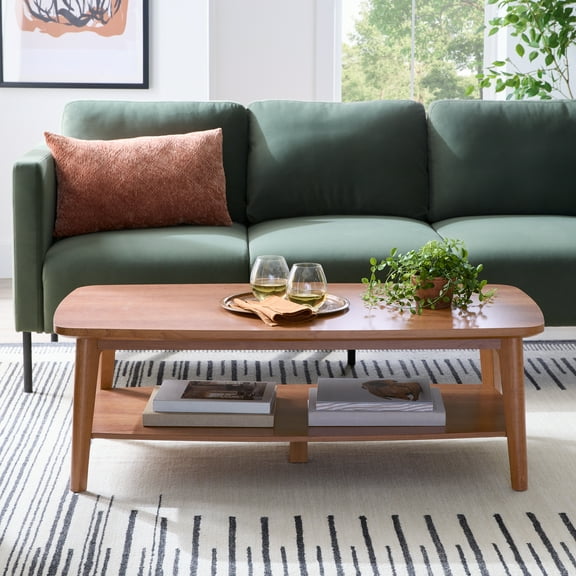 Better Homes & gardens Greyson Coffee Table, Acorn Finish