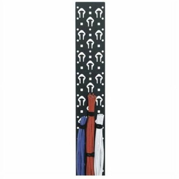 MIDDLE ATLANTIC 77 H 4-3/4 W Slot Lacer Rack Accessories, LACE-44-OWP (09PQ98)