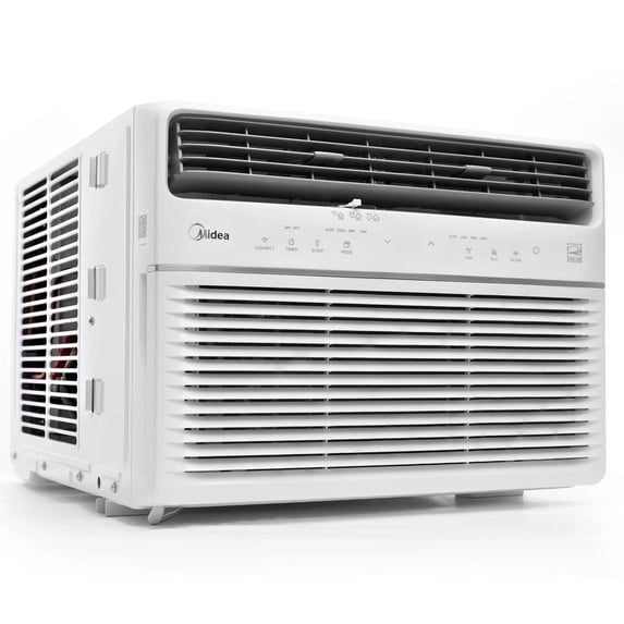 MIDEA 12,000 BTU SmartCool Window Air Conditioner with WiFi and Voice Control