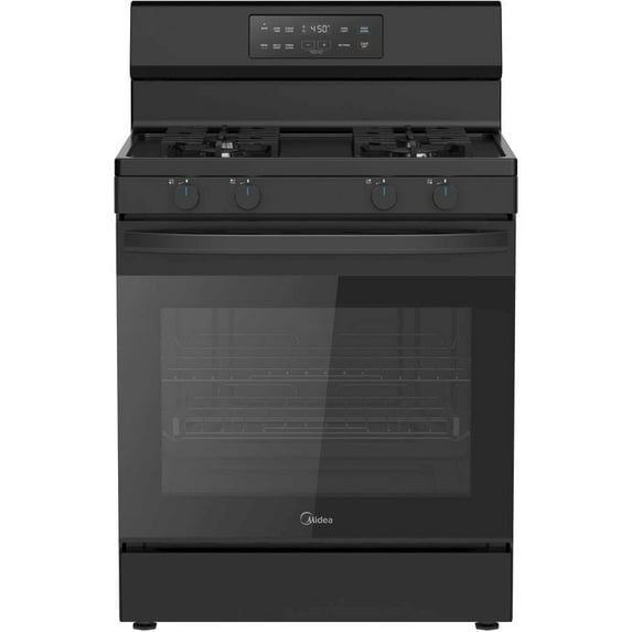 MIDEA 30" Gas Range with Steam Clean