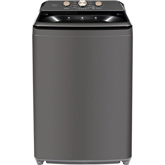 MIDEA 4.1 CF Top Load Washer, Agitator, Stainless Tub