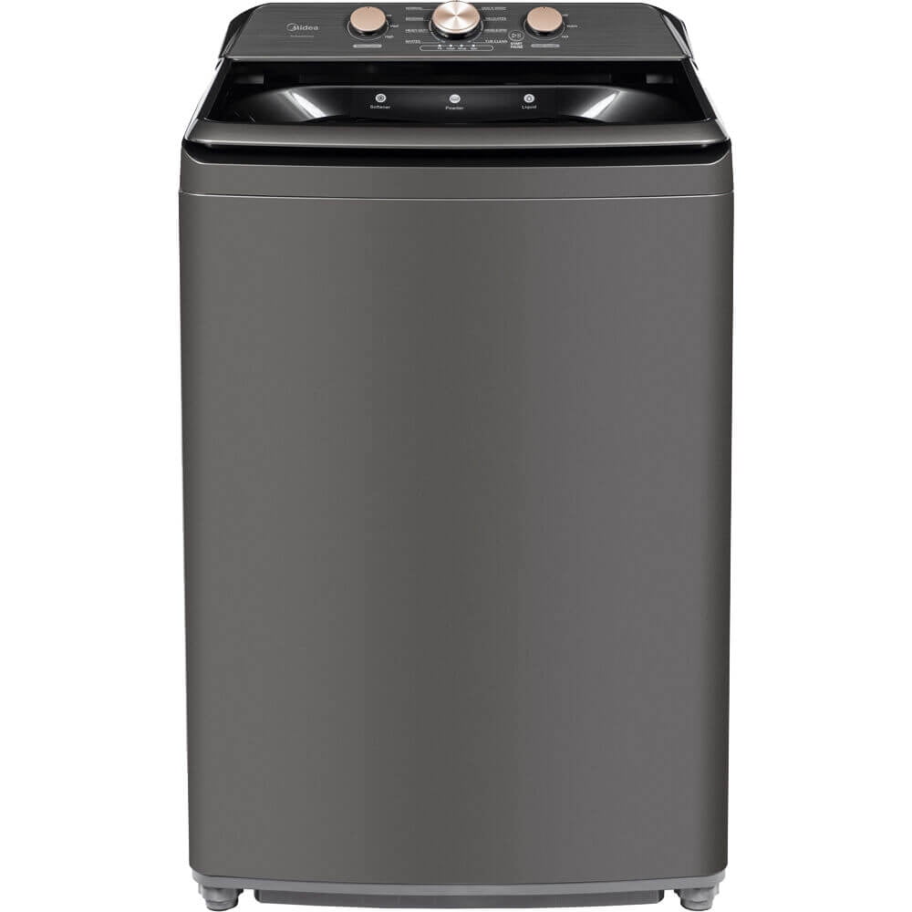 Midea MLTW41A1BMG 4.1 Cu. Ft. Gray Top Load Washer