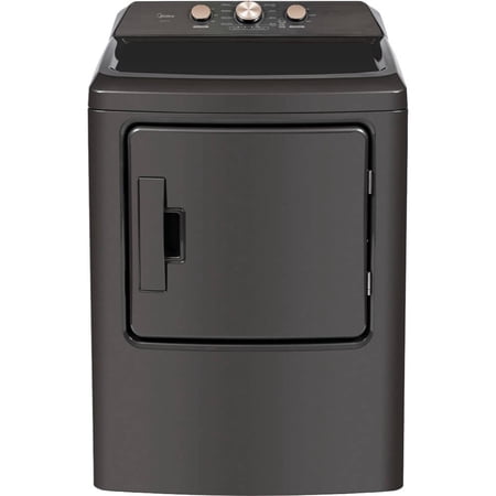 Midea MLTE41N1BMG 7 Cu. Ft. Grey Front Load Electric Dryer