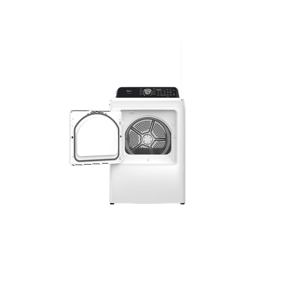MIDEA Smart 7.0 Cu Ft. Gas Dryer, White