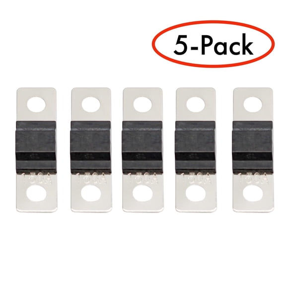 MIDI/AMI ANS-150A Fuse 150A 150 Amp, 32V 48V Max, Automotive, Marine A/V System, Motorcycle, ATV, Bus, Van, & Many More Applications 5-Pack