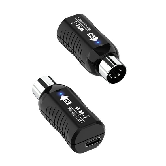 MIDI Adapter,Portable Midi Buzhi Audio Receiver Midi Wind Built-in Silent Receiver Built-in Midi Adapter Piano Silent Portable Adapter Audio