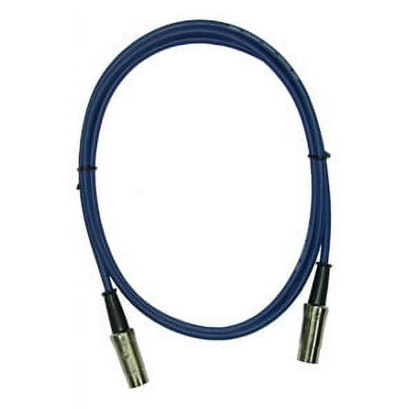 MIDI CABLE W/DOUBLE SHIELD, 5ft, 5mm (METAL CONNECTOR)