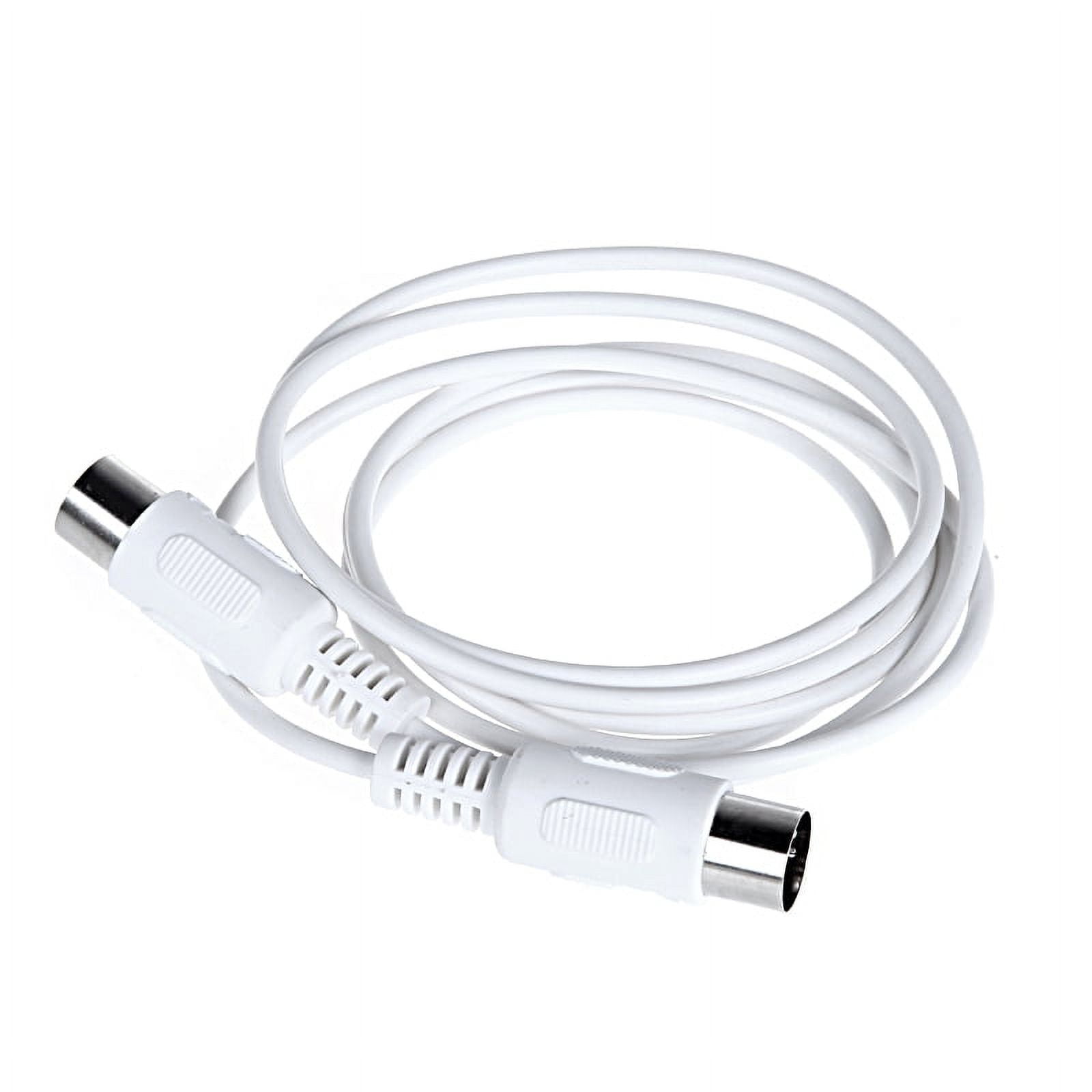 MIDI Cable to Male 5 Pin 1.5/4.95FT High Quality 5 Pin Male to 5 Pin