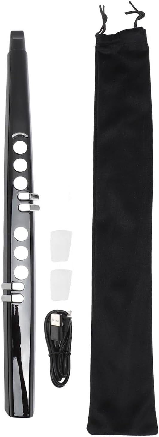 Mini Digital Saxophone - Portable MIDI Wind Instrument With Adjustable Sensitivity