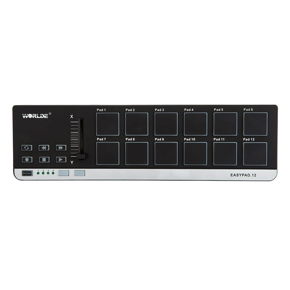 MIDI keyboard,12 Drum Pad Usb 12 Drum Portable Usb 12 Mewmewcat Studio Or Midi Studio Or Party. Studio Wotao