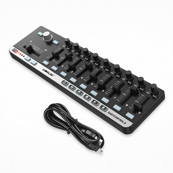 MIDI keyboard,Slim-line Midi Portable Usb 9 Midi Mewmewcat Portable Baoe Portable U-sb 9