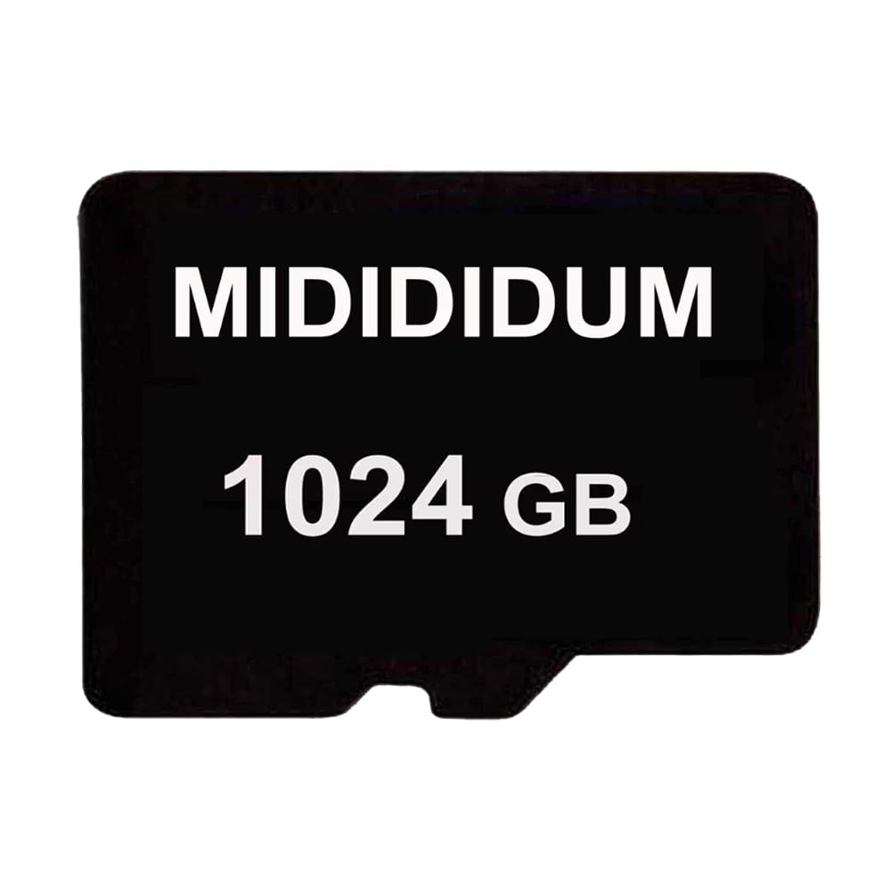 MIDIDIDUM 1TB 1024GB SDXC Flash Memory Card Class 10 MicroSD 1T 1024G