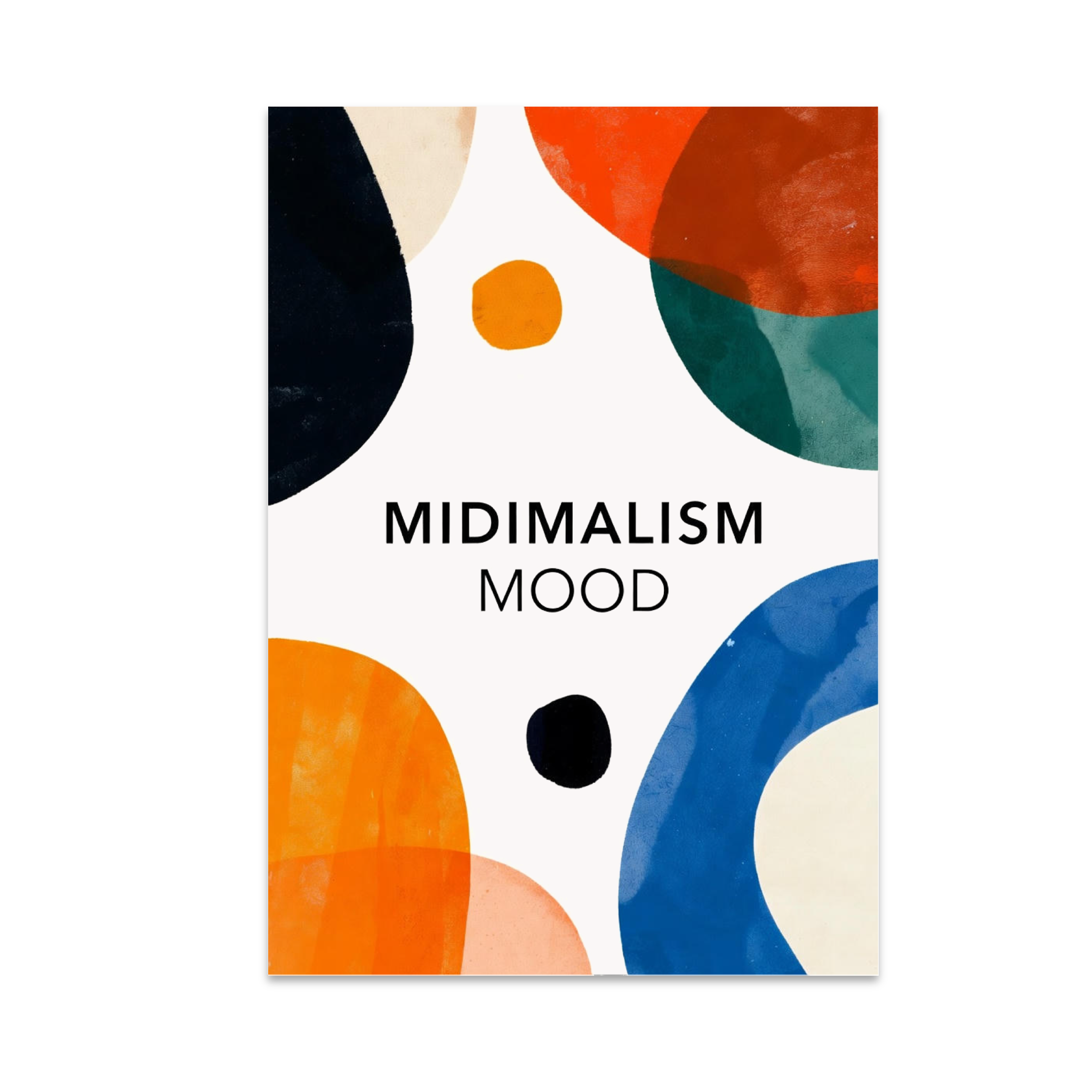 Midimalism MIDImalism Mood - Modern Home Decor - 13x19 Poster Print - Walmart.com