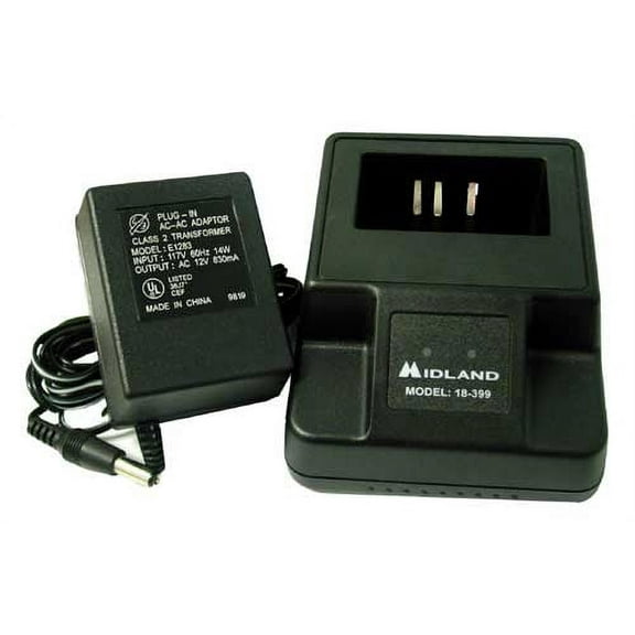 MIDLAND - DROP IN QUICK CHARGER AND AC ADAPTER FOR 75-510XLB