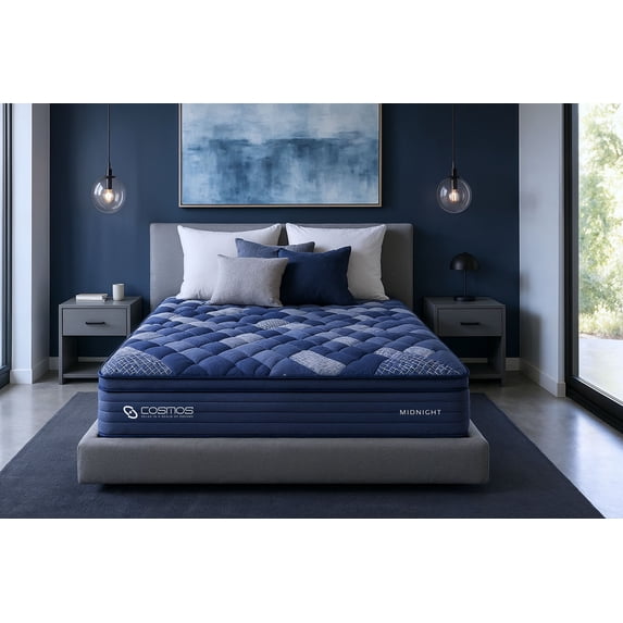 MIDNIGHT- 14" KING HYBRID MATTRESS IN A BOX