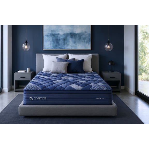 MIDNIGHT- 14" QUEEN HYBRID MATTRESS IN A BOX