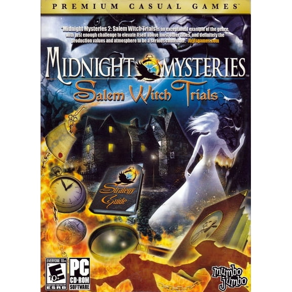 MIDNIGHT MYSTERIES: SALEM WITCH TRIALS PC CDRom