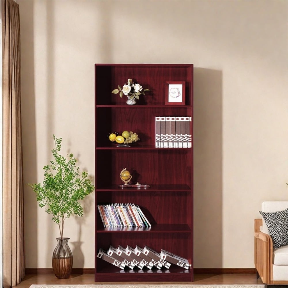 MIDOQIN 5-Shelf Bookcase, 70.75