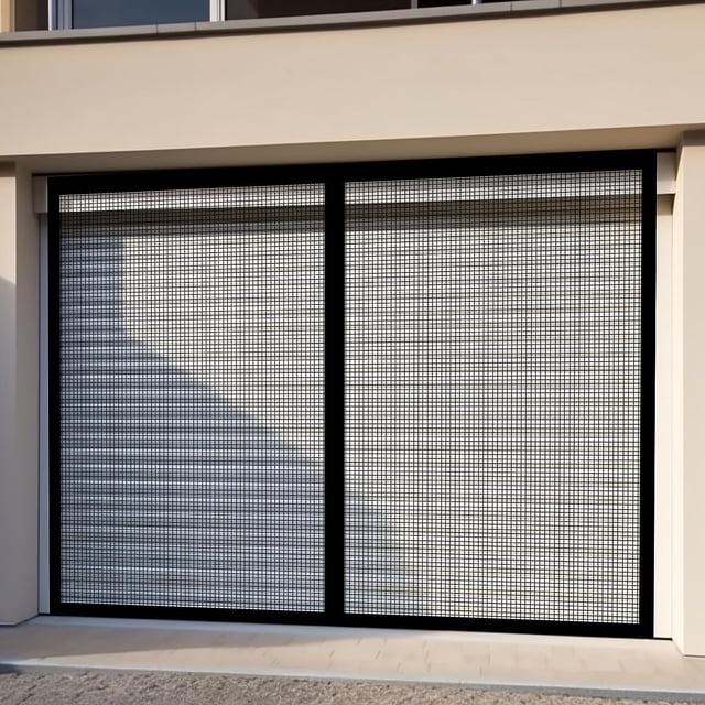 MIDUO 10x8FT Garage Screen Doors for 2 Car Garage Door Self Sealing