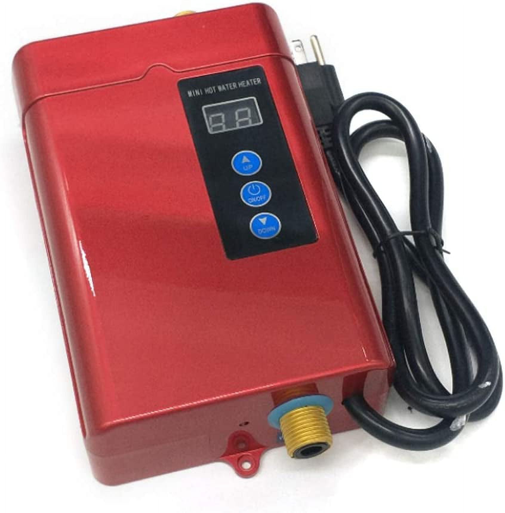 MIDUO 3000W 110V Electric Water Heater Boiler Tankless Instant Hot Warm