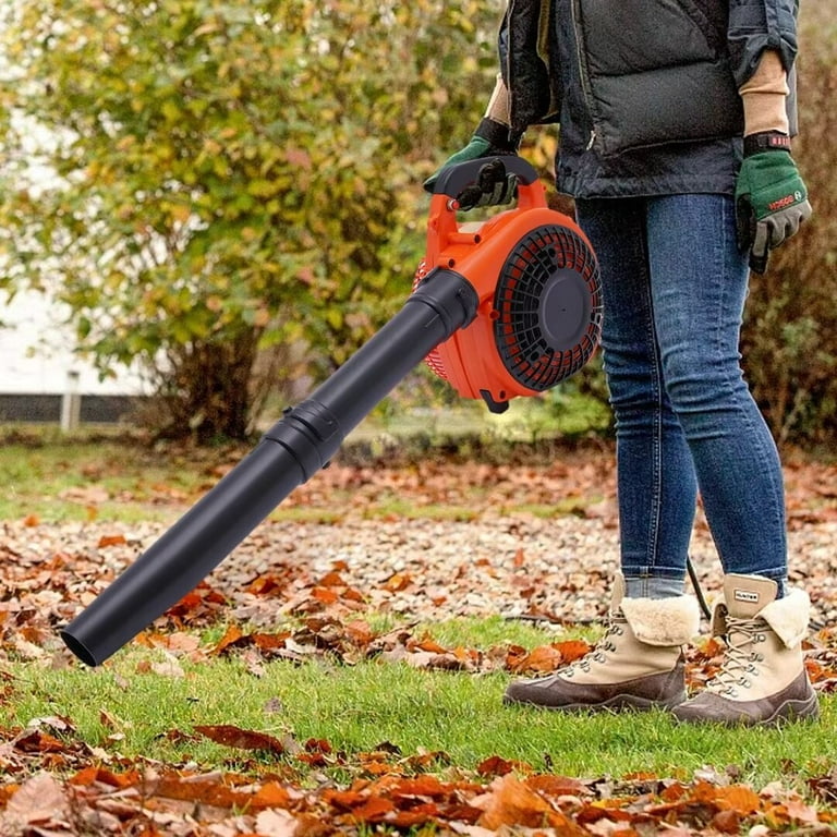 MIDUO Commercial Backpack Gas Powered Handheld Leaf Blower Heavy