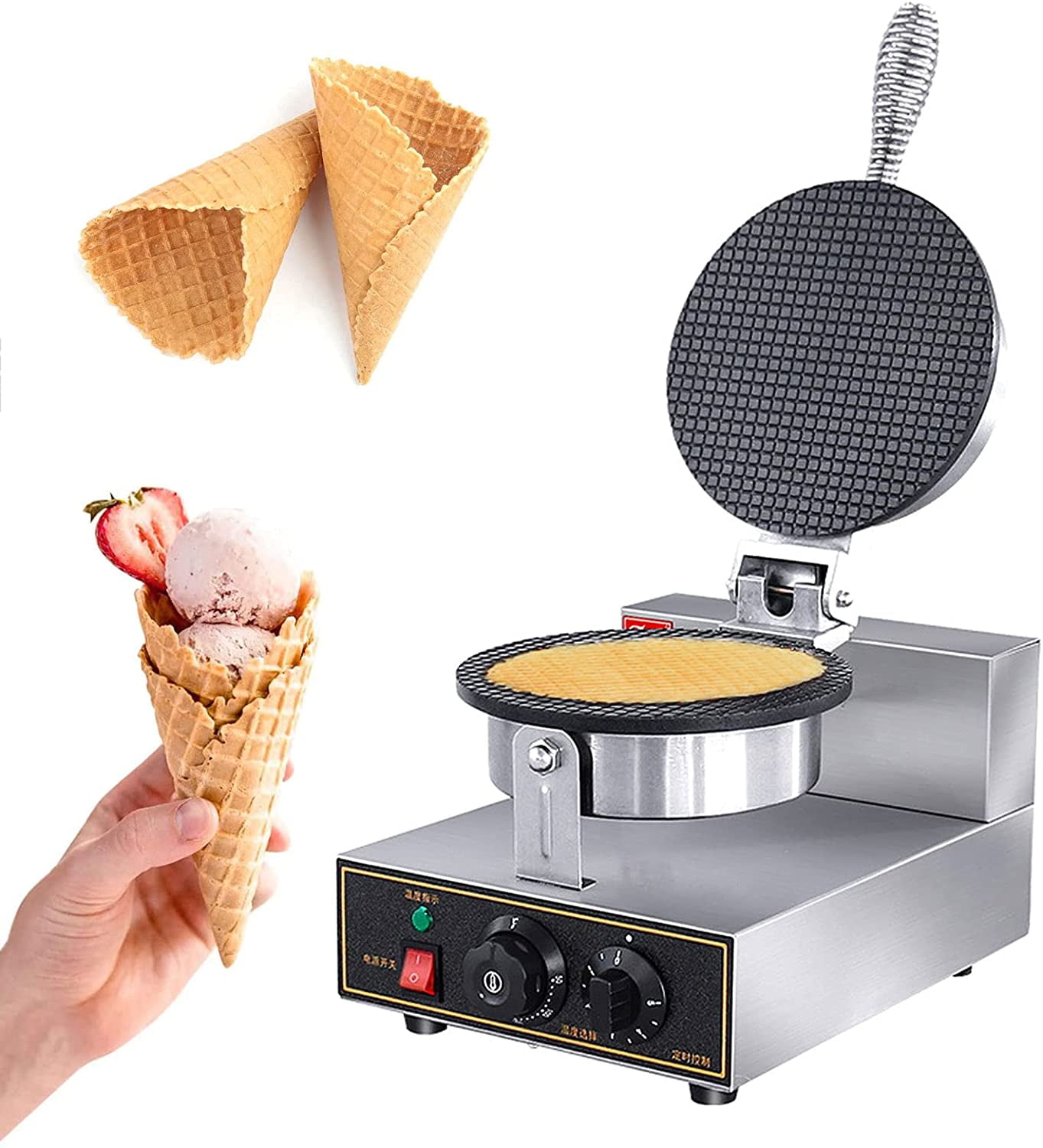 🧊kids Diy Perfect Ice-cream Cone Easy Use 1l Machine Ice Cream Mini Fruit  Maker For Home Electric Milkshake Machine Diy Kitchen - Ice Cream Makers -  AliExpress